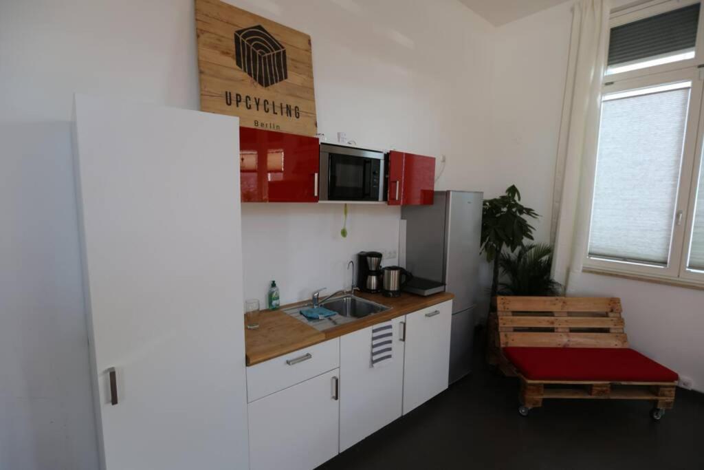 Luftiges Upcycling Studio Im Eg - Zentral Apartment Berlin Exterior photo